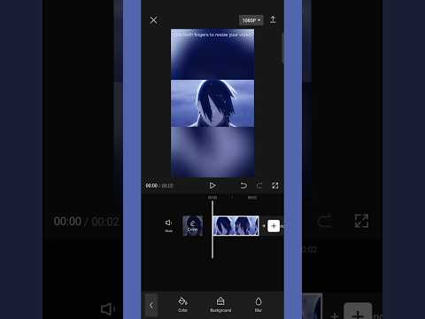 How to get blur background in Capcut 💯 | Anime Edits 🔥 | capcut tutorial #shorts #capcut #amv #anime
