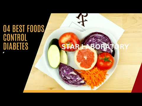 Promo video: 04 Best foods 🍲 control diabetes | Watch in your STAR LABORATORY today at 3.00 pm.