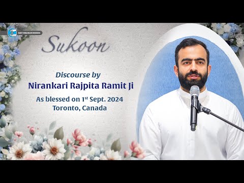 Discourse | Nirankari Rajpita Ji | September 01, 2024 | Toronto Canada | Sant Nirankari Mission