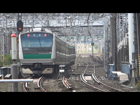 10/23/2024 Japan Railways: E233 Series HaE 102 Set at Yokohama