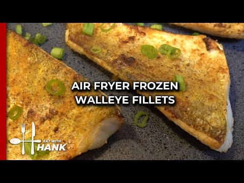 Air Fryer Frozen Walleye Fish Fillets