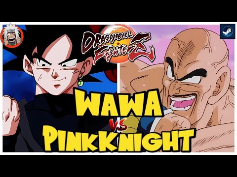 DBFZ Wawa vs PInk_Knight (Black, GogetaSS4, Trunks) vs (Nappa, Cooler, Frieza)