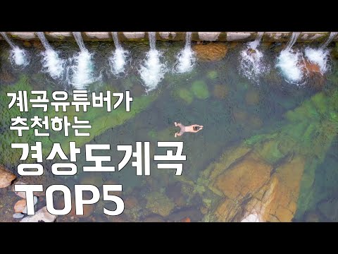 (2023년 최신판) 계곡유튜버가 추천하는 경상도계곡 TOP5