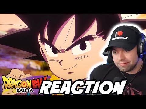 Reacting to Dragon Ball DAIMA TRAILER NEW SHOW