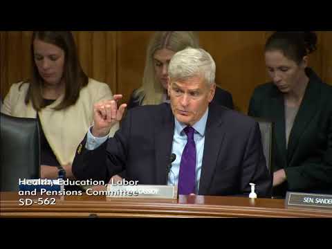 Cassidy Delivers Remarks During HELP Committee Hearing on Medical Debt