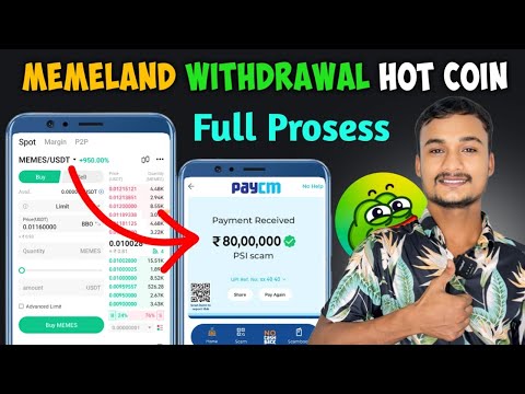 Memeland Withdrawal Start 🤑 | MEMES LIVE | Memeland Price 1Memes= 1$ 🤑 | Memes diposit adress