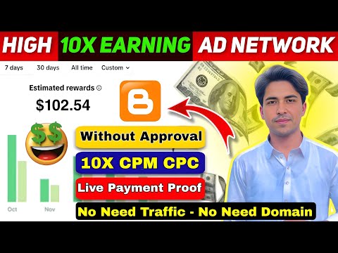 New 10X Earning Best Ad Network for Blogger site 💸🤑| Best Adx Networks for website | Best ad network