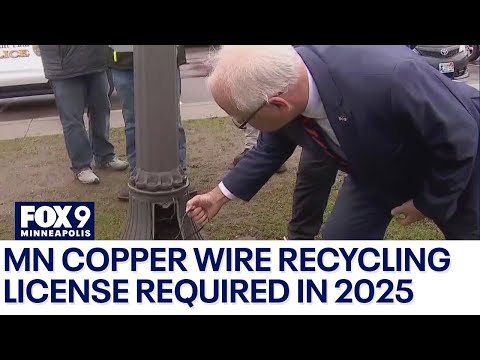 MN becomes 1st state to require copper recycling licenses