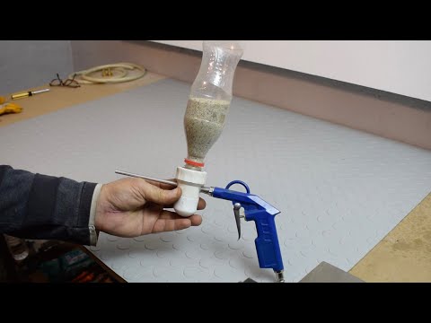 100% Homemade Sandblaster From Coke Bottle