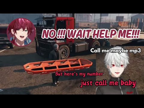 Reason why you shouldnt make Kuzuha a health care personel | VCR GTA 2 eng sub [ Nijisanji  ]