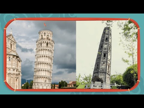 Even more tilted than the Pisa Tower?! | Emmy & GooRoo Treasure Hunt