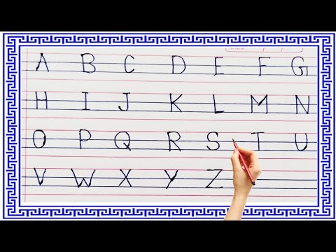 ABCD Writing Letter | Writing Capital with Small Alphabet | ABCD for Children’s | ABCD dotted No 11