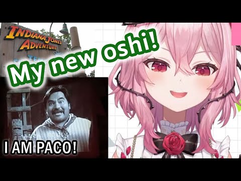 Rosemi's new oshi is Paco from the Indiana Jones ride 【NIJISANJI EN | Rosemi Lovelock】