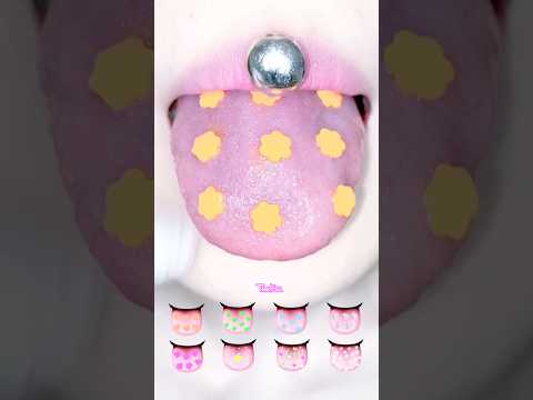 ASMR TONGUE SUGAR SPRINKLES MUKBANG 舌の砂糖モッパン 혓바닥 설탕 입술먹방 #mukbang #shorts #ショート #咀嚼音 #eating #音フェチ