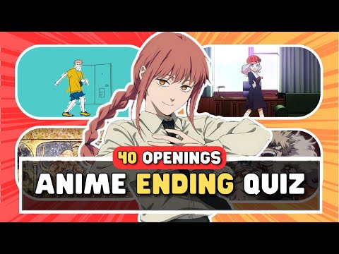 ANIME ENDING QUIZ 🎵 (VERY EASY - VERY HARD) 🔥