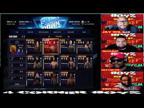 WWE2K24: MyGM League: with the 4 Corner Boyz: MyGM Mode