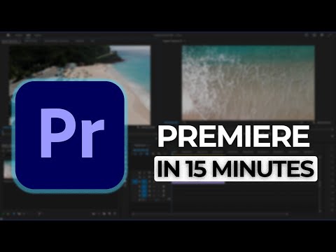 Premiere Pro Tutorial for Beginners 2023  - Very Simple Tutorial To Get You Started!