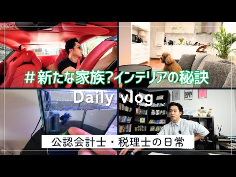 【会計士Vlog】1週間のリアル生活を大公開！新たな家族とトレーニングルーティン