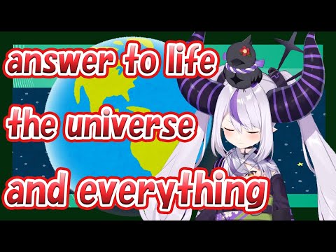 Philosophizing Laplus.[ENG SUB/hololive]