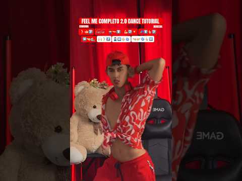 FEEL ME COMPLETO 2.0 DANCE TUTORIAL #short #dancetutorial