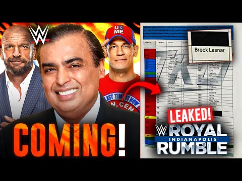 WWE Finally COMING To INDIA for Major EVENT! | Royal Rumble *SCRIPT LEAK, Wade Barrett | WWE News