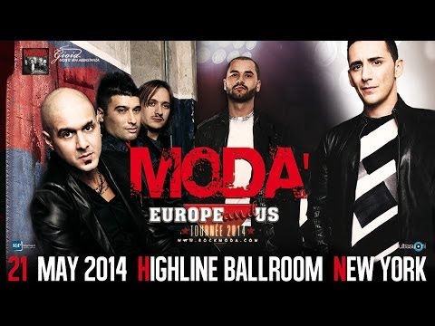 Modà Live in New York @ Highline Ballroom - May 21, 2014