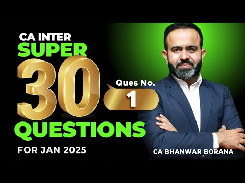 INTER DT SUPER-30 FOR JAN-25 Part - 1