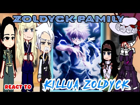 •|Zoldyck Family react to Killua ( Hunter x Hunter)|• gacha reaction {🇺🇲🇧🇷🇷🇺🇮🇩}