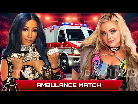 WWE 2K24 • Ambulance Match - Sasha Banks VS Liv Morgan | WWE