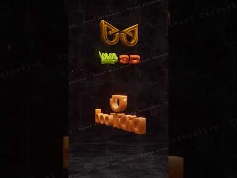 Animacion de Logo 3D / Animacion Comercial 3D 2024