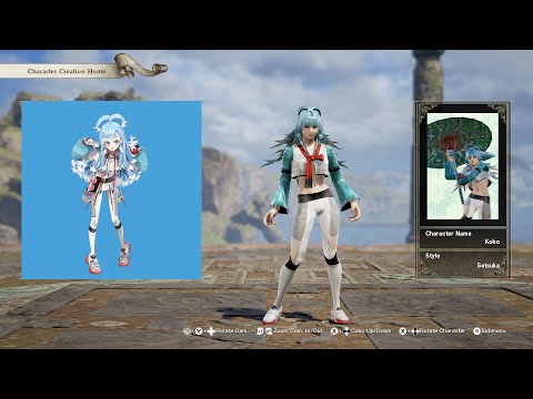 SoulCalibur 6; Kobo Kanaeru (Hololive ID) custom character video guide by Zeno XC