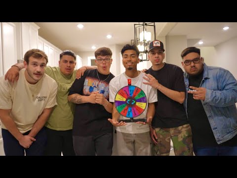 THE BOYS PLAY THE WHEEL OF DRINKS!! (SPANISH EDITION)