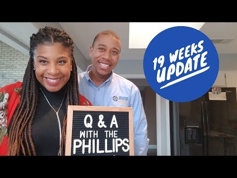 Q & A with the Phillips Fam | 19 weeks pregnant update