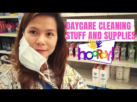 What Cleaning Stuff to buy for Daycare / Grocery Shopping for Home Daycare