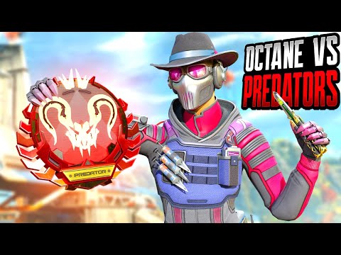 OCTANE VS PREDATORS IN RANKED HIGH SKILL (Apex Legends Gameplay)