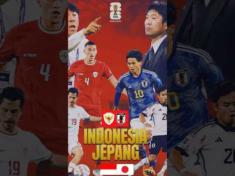 INDONESIA VS JEPANG (Alhamdulillah Indonesia Menang 😭) #afc #hiburan #kualifikasipialadunia2026