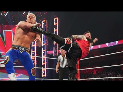 Cody Rhodes vs Kevin Owens - WWE RAW