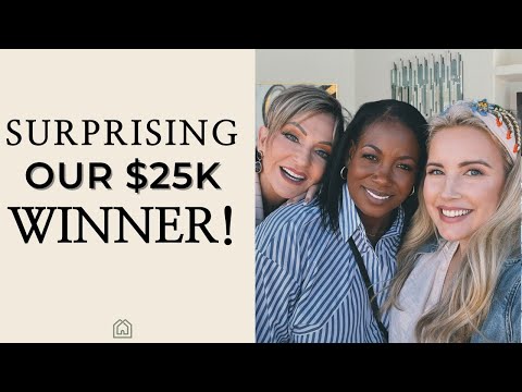 Surprising Viewer with a $25K Home Design Giveaway!