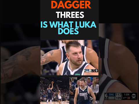 Dagger 3's is what Luka DOES! #mavs #nba #espn #short #trending #shorts