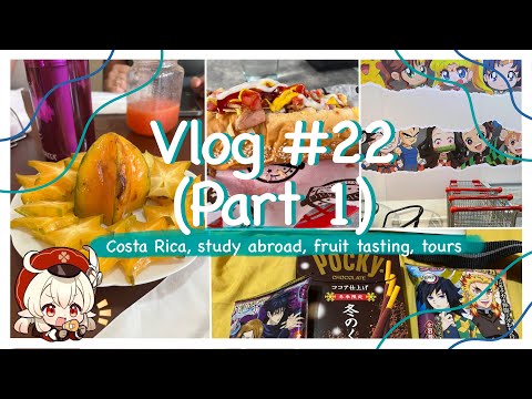 Vlog Chapter 22 Part 1: That time I travelled abroad! Fruit Tasting, Tours, Anime Snacks and More!