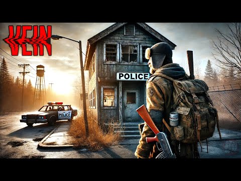 Police Station & Base Reinforcements! Post Apocalyptic Survival | Vein Gameplay [E6]