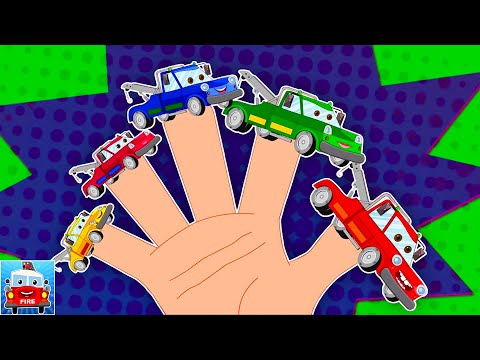 Tow Truck Finger Family Nursery Rhyme & Baby Song