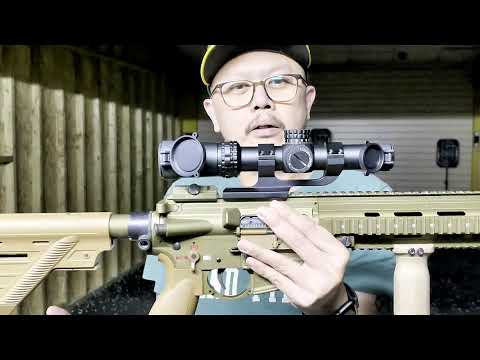 Firefield RapidStrike 1-6x24 SFP Riflescope Overview & Quick Shooting Test