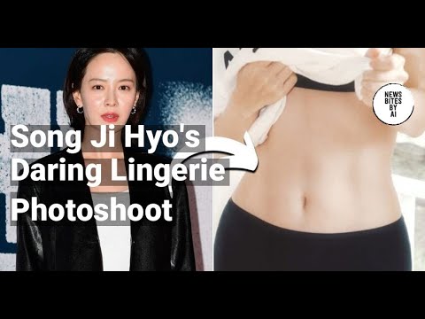 Song Ji Hyo's Sultry Lingerie Shoot Shocks Fans