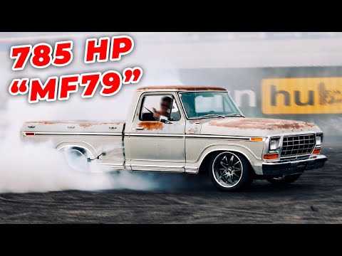 Putting Our 785 HORSEPOWER F100 "MF79" in the BURNOUT PIT