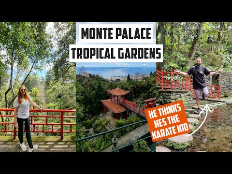 Monte Palace Tropical Gardens Funchal - One Of The Most Beautiful Gardens In The World - Walkthrough