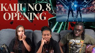 Yaboyroshi reaction on Kaiju No. 8 (uncut) opening #animereaction