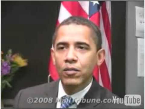 Barack Obama and Medical Marijuana interview Q&A iPod