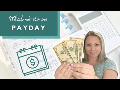 What I Do on Pay Day 💰 // Budget by Paycheck with @thebudgetmom