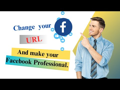 Change your Url and make your Facebook Professional.